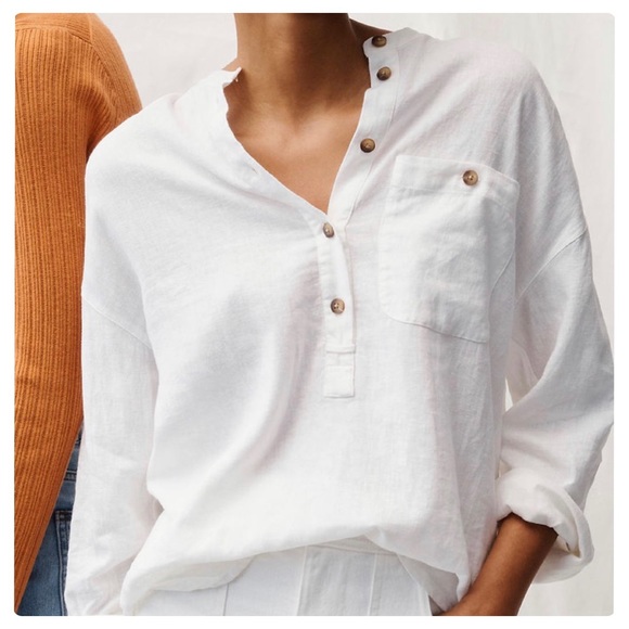 SOLD✨ Madewell •Novella Popover Tunic Top - Picture 15 of 15